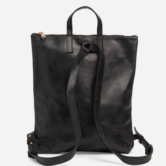 Parker Clay Monogramed Miramar Leather Backpack - NEW main image 6